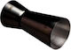 Μεζούρα Bar Inox Black Gunmetal 18/10 25/50 Ji23bp