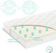 Woodies Safe Dreams Mattress Crib with Latex 60cmx120cmx9cm