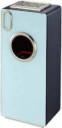 Σταχτοδοχείο Δαπέδου Copper Baby Blue Βαρέως Τύπου 35x25x78εκ