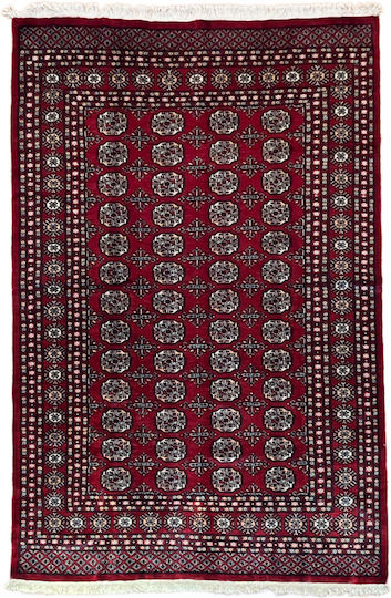 Koulis Family Bokhara Χειροποίητο Χαλί Ορθογώνιο 155x237cm