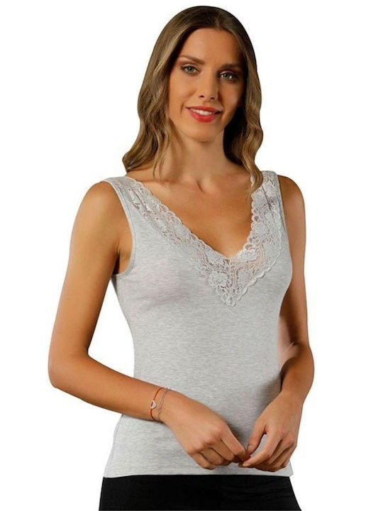 Siyah Inci Cu Bretele Light Grey Tricou pentru ...
