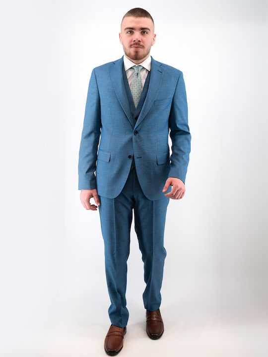 Men's Groom's Suit with Vest Alcoholic