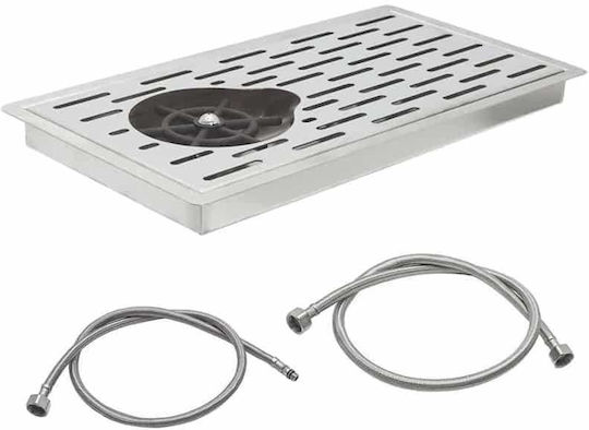 Built-In Rinser Grid Inox 18/10 42.5x23x3cm 24-1211