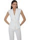 Women's Vest Ecru