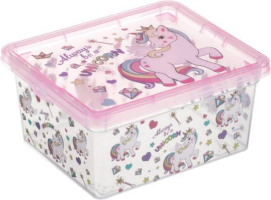 Children's Storage Box made of Plastic Transparent 1pcs