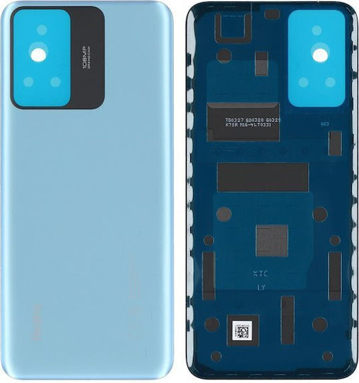 Hintere Abdeckung Xiaomi Redmi Note 12S Blau