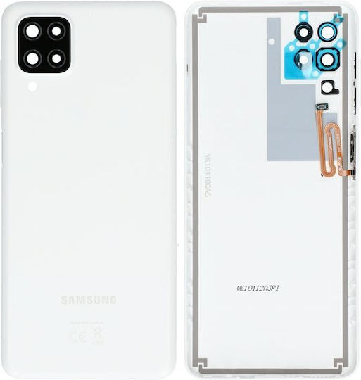 Hintere Abdeckung Samsung Galaxy A12 A125 Weiß