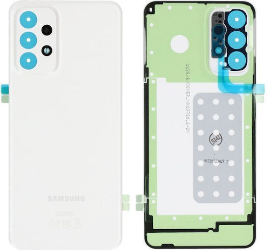 Rückseitiges Handy Ersatzabdeckung Samsung Galaxy A23 5G A236 Weiß