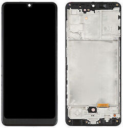 Οθόνη με Πλαίσιο για Samsung A31 A315 (Μαύρο)