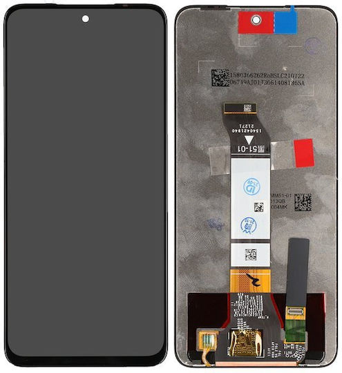 Screen with Touch Mechanism for Redmi Note 10 5G (Black)