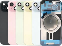 Back Cover Τζαμάκι Κάμερας Magsafe Magnet Iphone 15 Plus Πράσινο