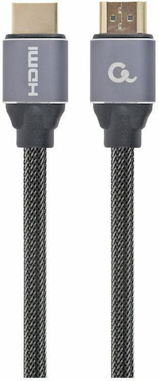 Gembird Gembird HDMI 1.4 High Speed 1080p 120Hz Braided Cable HDMI Male - HDMI Male 2m Black
