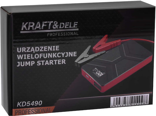 Kraft & Dele Portabil Starter Baterie Auto 10000mAh cu Banca de alimentare / USB