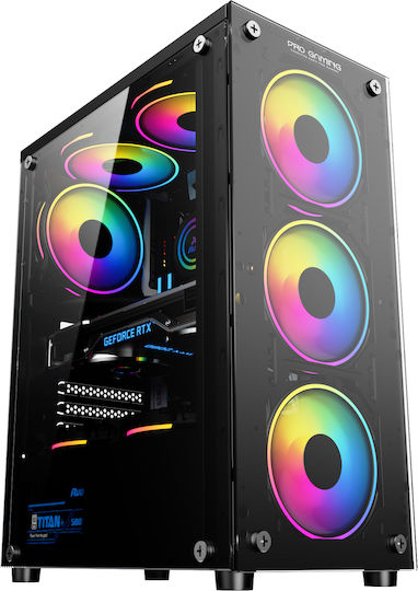 ProGaming Element Desktop PC (i7-9700/32GB DDR4/2TB SSD/GeForce GTX 1660 Super/W11 Home) Negru