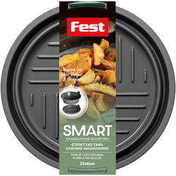 Ταψι Σιλικονης Air-fryer Στρογγυλο Πτυσσομενο 21,5x6 Fest 4943040 Ταψι Σιλικονης Air-fryer Στρογγυλο Πτυσσομενο 21,5x6 Fest 4943040