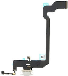 Cablu flexibil cu Port de încărcare în culoarea Alb pentru iPhone XS