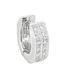 Xryseio Einzelner Ohrring aus White Gold mit Diamant