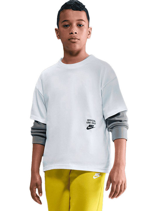 Nike Παιδικό T-shirt Λευκό