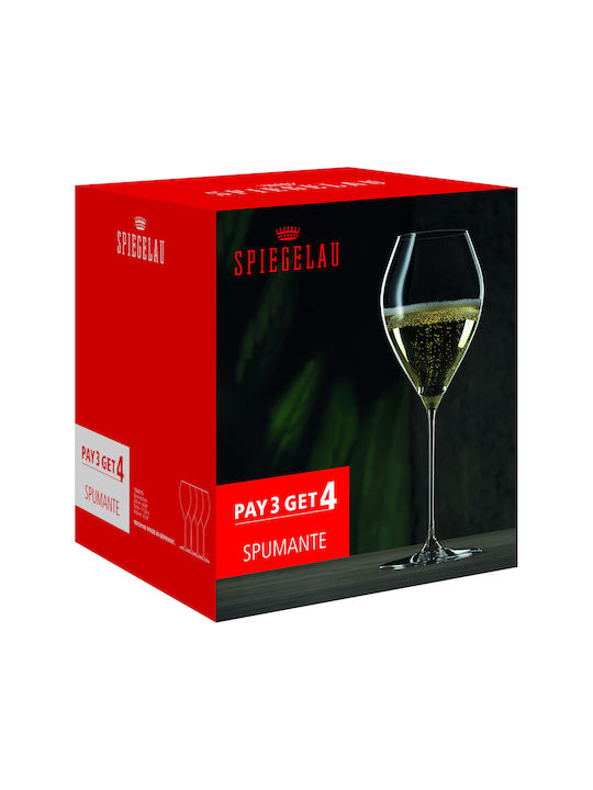 Spiegelau Pahar de sampanie / Vin alb din Sticlă Pahar cu picior
