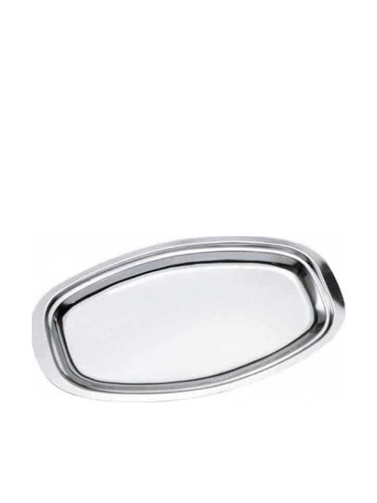 Costos Serving Platter Oval Silver 36x19cm