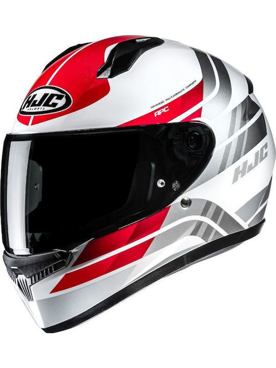 HJC C10 Hiper MC1 Motorcycle Helmet Full Face E...