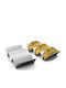 Yuk Inox Ορντεβιέρα Ασημί Ø21xY6cm Π21xΜ12xΥ6cm