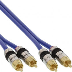 Inline Premium Audio Cable 2 X Rca To 2 X Rca T-t 20m Inline Il89720p
