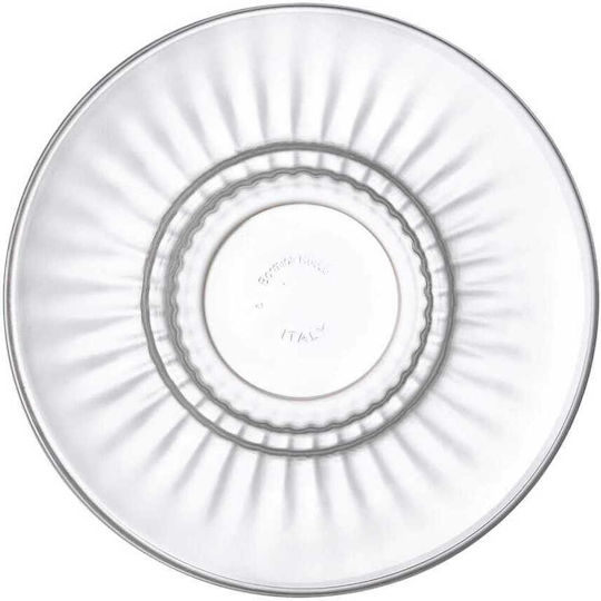 Bormioli Rocco Teller Untiefe Glas Transparent 14cm 12Stück