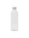 Uniglass Water Bottle Glass with Screw Lid Silver 1000ml