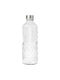 Uniglass Liberty Water Bottle Glass with Screw Lid Silver 1000ml
