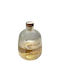 Yuk Bottle Water Glass with Screw Cap Transparent 550ml