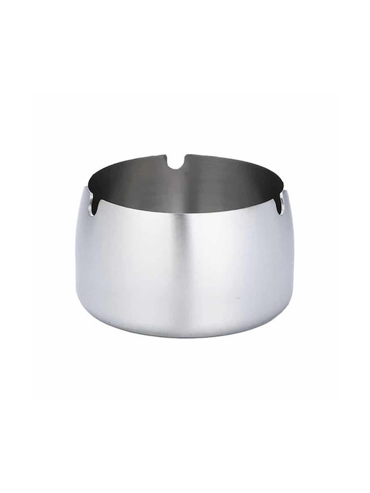 Inox 18/10 Windproof Ashtray 9.5×5.5cm