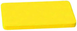 Temno Rectangular Plastic Chopping Board Yellow...