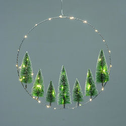 Aca Στεφάνι Wreath Trees με Διάμετρο 40εκ.
