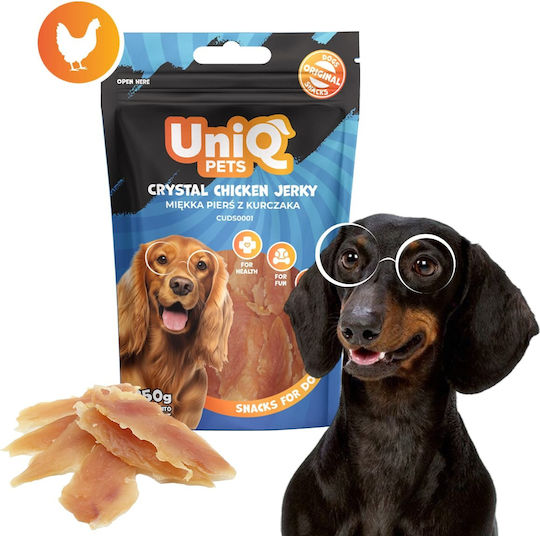 Uniq Λιχουδιά Λιχουδιά Σκύλου με Κοτόπουλο 250gr