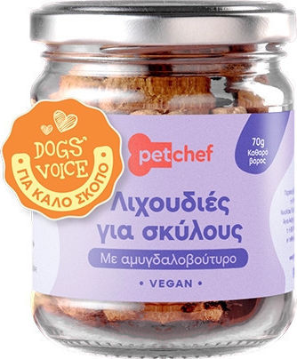Petchef Λιχουδιά Σκύλου με Μήλο και Λιναρόσπορο 70gr