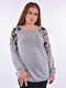 Damen Pullover Gray