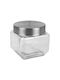 Yuk Vase for Coffee / Sugar with Lid Glass Transparent 1000ml