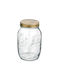 Bormioli Rocco General Use Glass Jar with Lid Transparent 9.1x13.6cm 1 Pieces