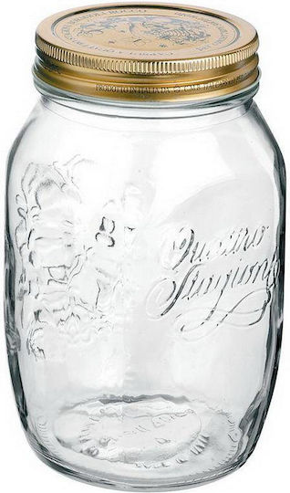 Bormioli Rocco General Use Glass Jar with Lid Transparent 500ml