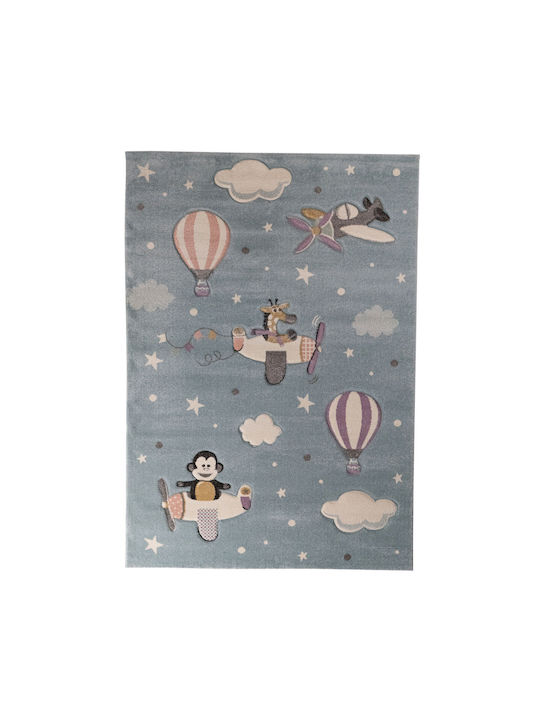 Tzikas Carpets 76889-395 Παιδικό Χαλί Γκρι 133x...
