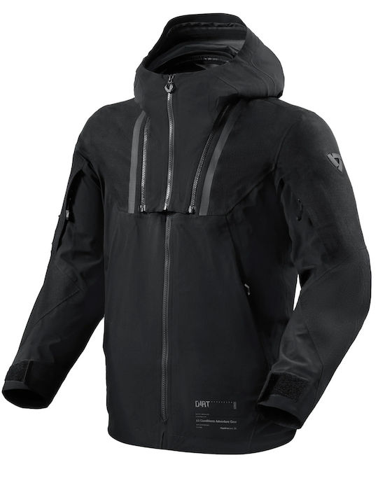 Rev'IT Component 3 H2O Winter Men's Motorcycle Jacket Cordura Waterproof Black