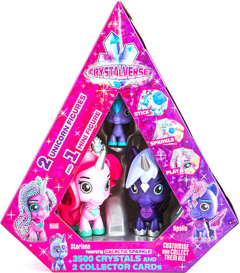 Miniature Toy Crystalverse Deluxe Kiki Starlana Apollo for 6+ years old Years Old