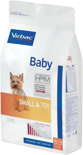 Virbac Baby 1.5kg Dry Food for Small Breed Puppies with Pork, Chicken, Rice, Potatoes and Poultry