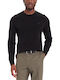Langarm Pullover Schwarz