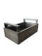 Yuk Bread Box Wooden 26x16x12cm
