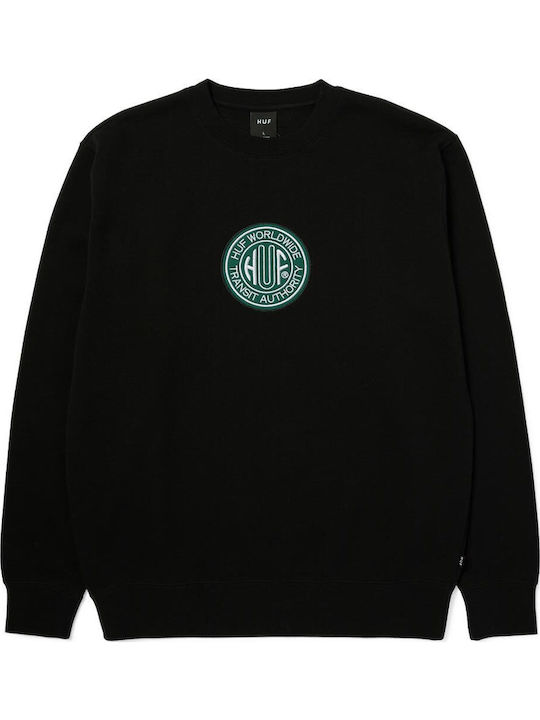 HUF Transit Authority Φούτερ Black