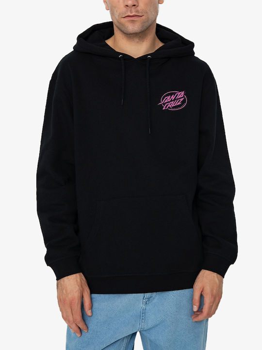 Sweatshirt with Hood Black