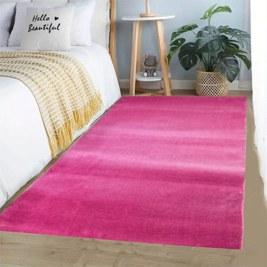 SpitiBazaar Schlafzimmer-Teppichsets Rosa SB-00142 3Stücke