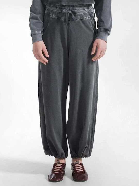 Women's Fabric Trousers Black